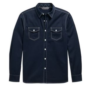 NEW Harley-Davidson graphic button down shirt